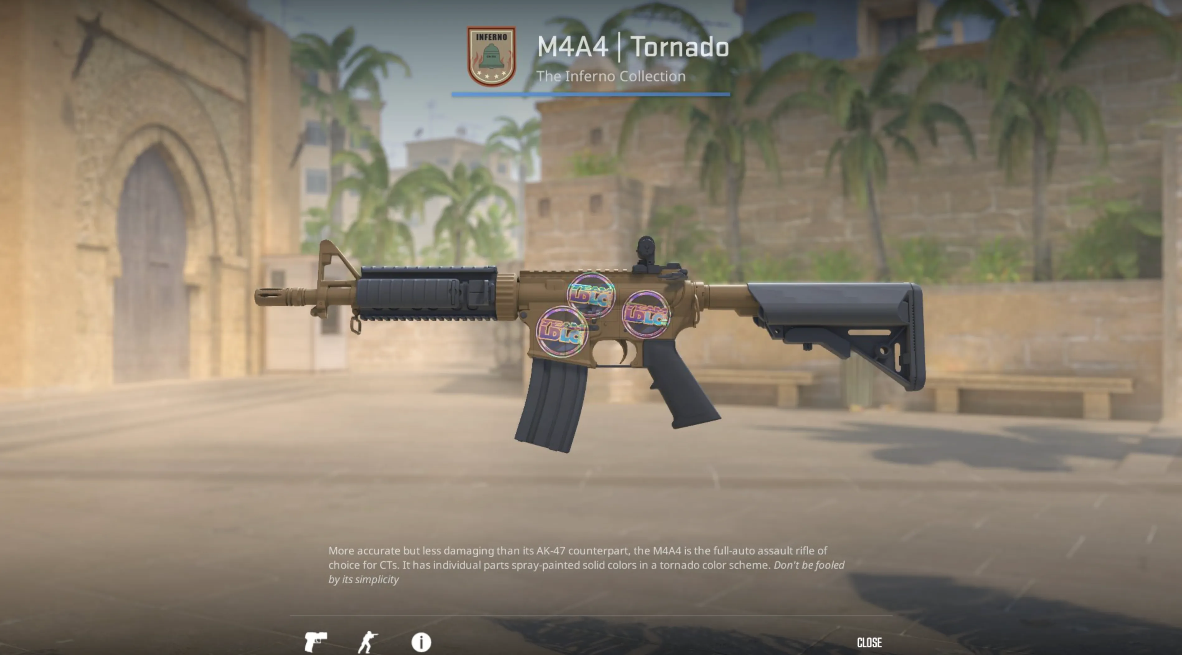 M4A4 Tornado cs2
